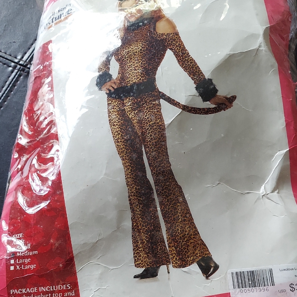 California Costumes Leopard Print Jumpsuit